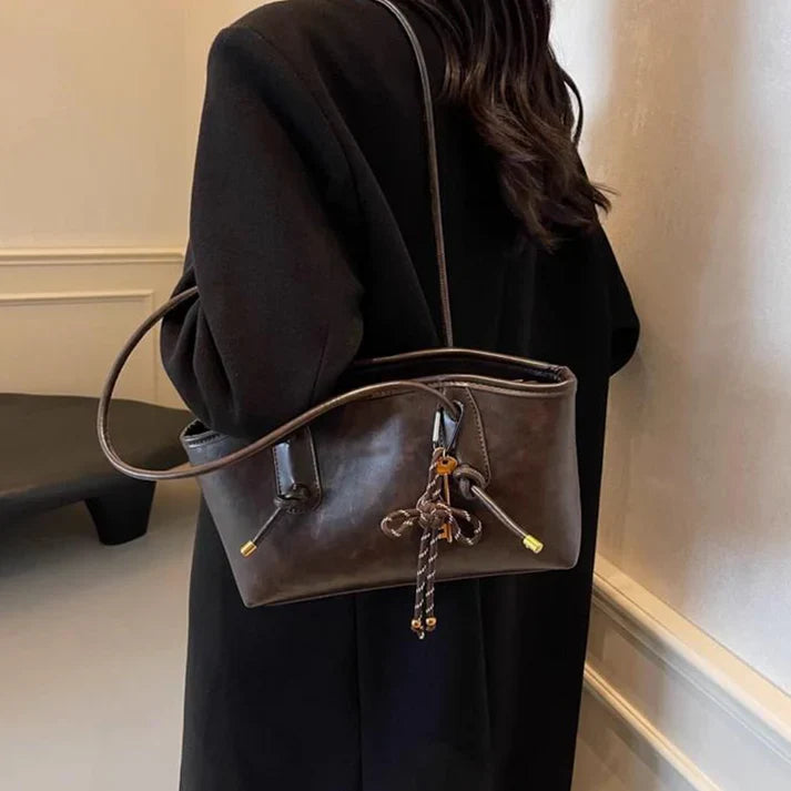 Bolso vintage Mujer de piel sintética estructurado