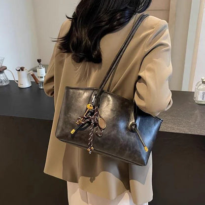 Bolso vintage Mujer de piel sintética estructurado