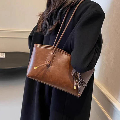 Bolso vintage Mujer de piel sintética estructurado