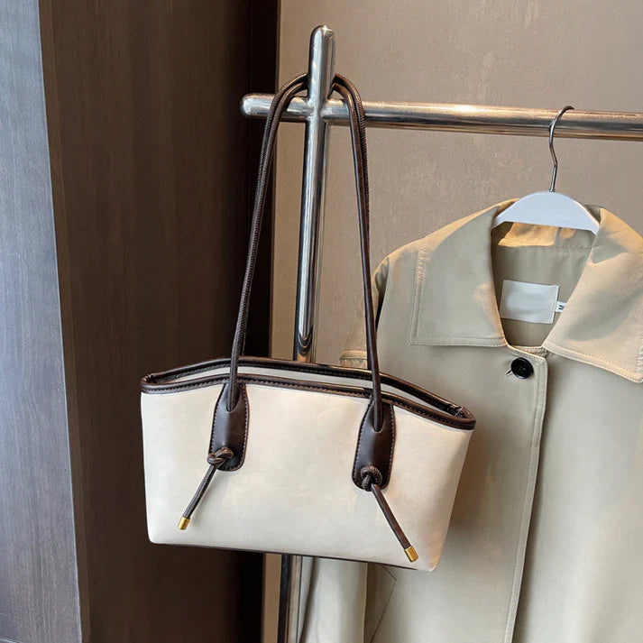 Bolso vintage Mujer de piel sintética estructurado