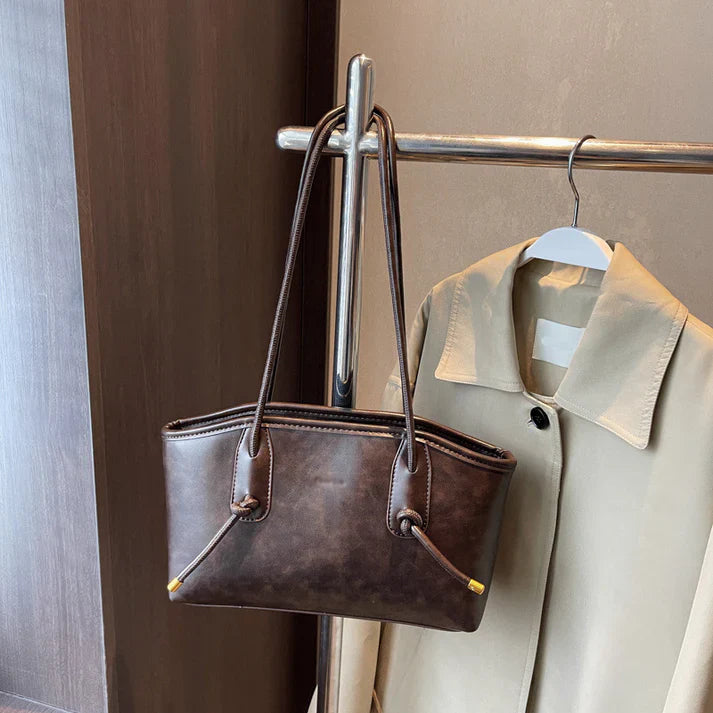 Bolso vintage Mujer de piel sintética estructurado