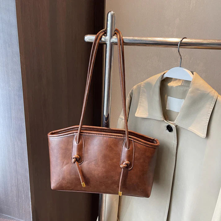 Bolso vintage Mujer de piel sintética estructurado