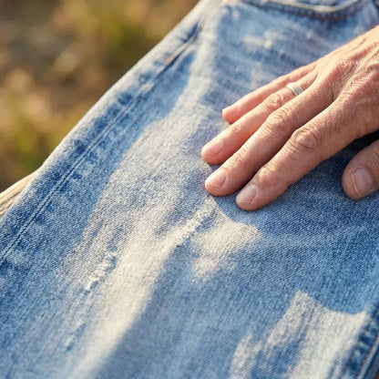 Pantalones Vaqueros Hombre Rectos Tobilleros