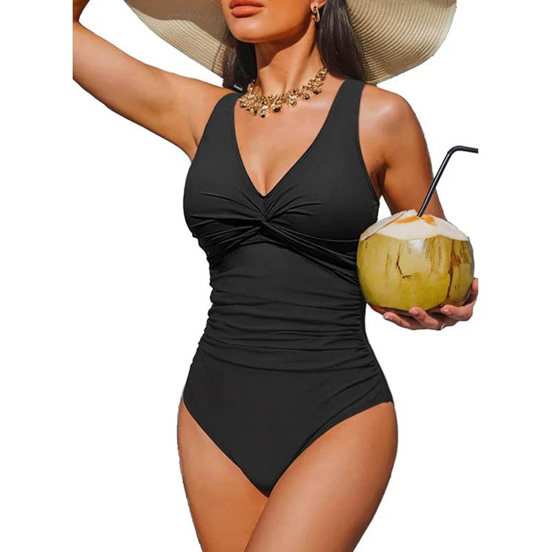 Bañador Mujer Moldeador Escote en V