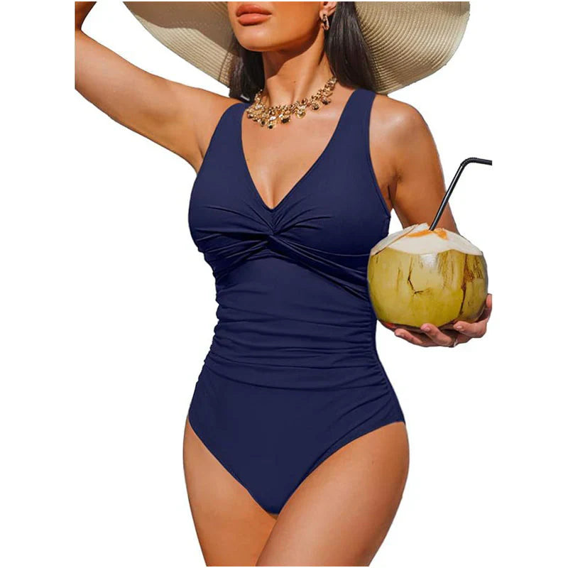 Bañador Mujer Moldeador Escote en V