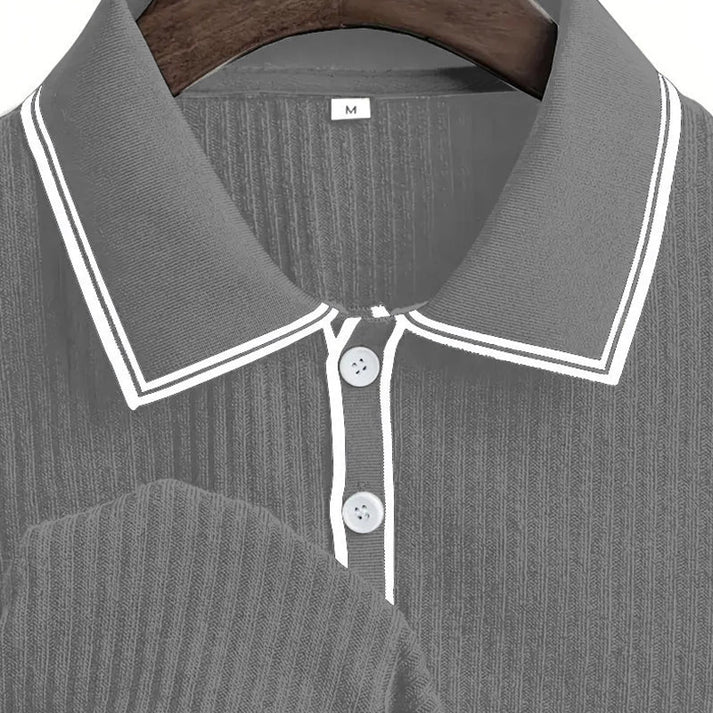 Polo Hombre Algodón Manga Corta Informal