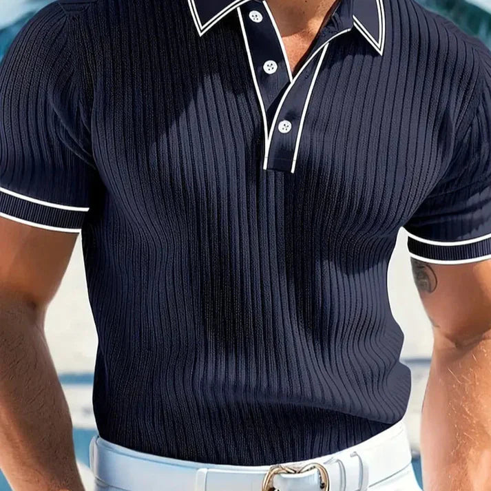 Polo Hombre Algodón Manga Corta Informal