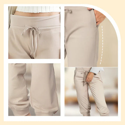 Pantalón Capri Mujer Ajustado Cintura Alta