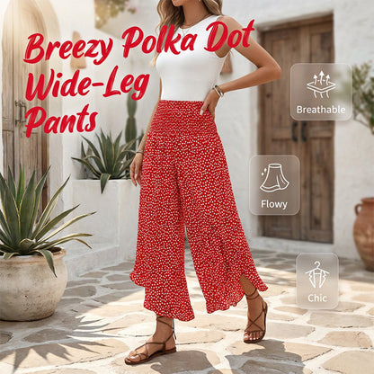 Pantalones Mujer Fluidos Cintura Alta Ajuste Comodo