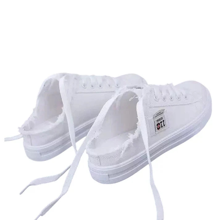 Zapatillas Mule Mujer Denim Suela Cómoda