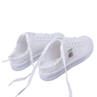 Zapatillas Mule Mujer Denim Suela Cómoda