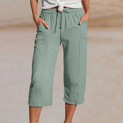 Pantalones cortos Mujer Plisados Ajuste Comodo