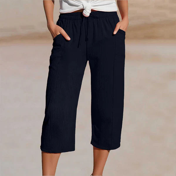 Pantalones cortos Mujer Plisados Ajuste Comodo
