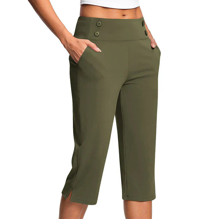Pantalones Yoga Mujer Efecto Moldeador Ajuste Elegante