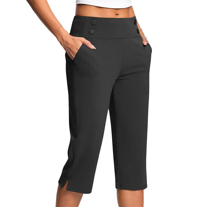 Pantalones Yoga Mujer Efecto Moldeador Ajuste Elegante