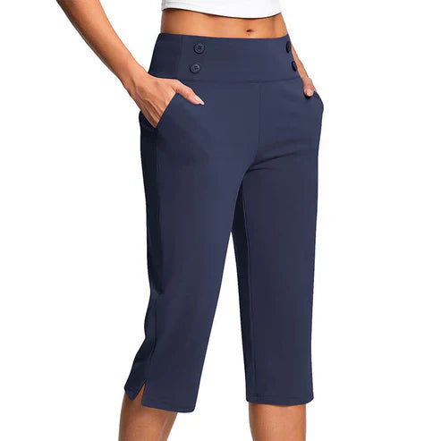 Pantalones Yoga Mujer Efecto Moldeador Ajuste Elegante