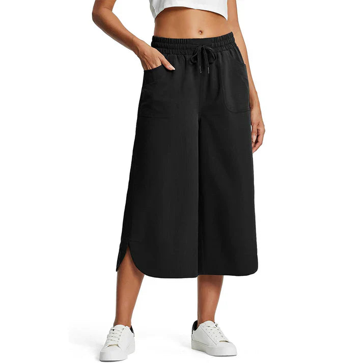 Pantalones Cropped Mujer Transpirables