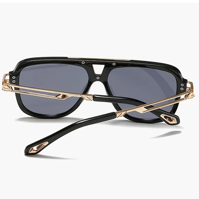 Gafas de sol Unisex estilo aviador con lentes degradados y protección