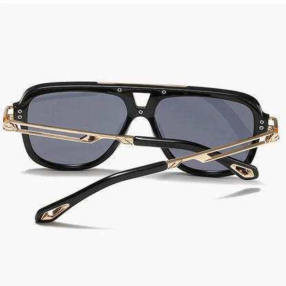 Gafas de sol Unisex estilo aviador con lentes degradados y protección