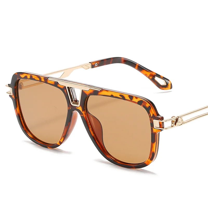 Gafas de sol Unisex estilo aviador con lentes degradados y protección