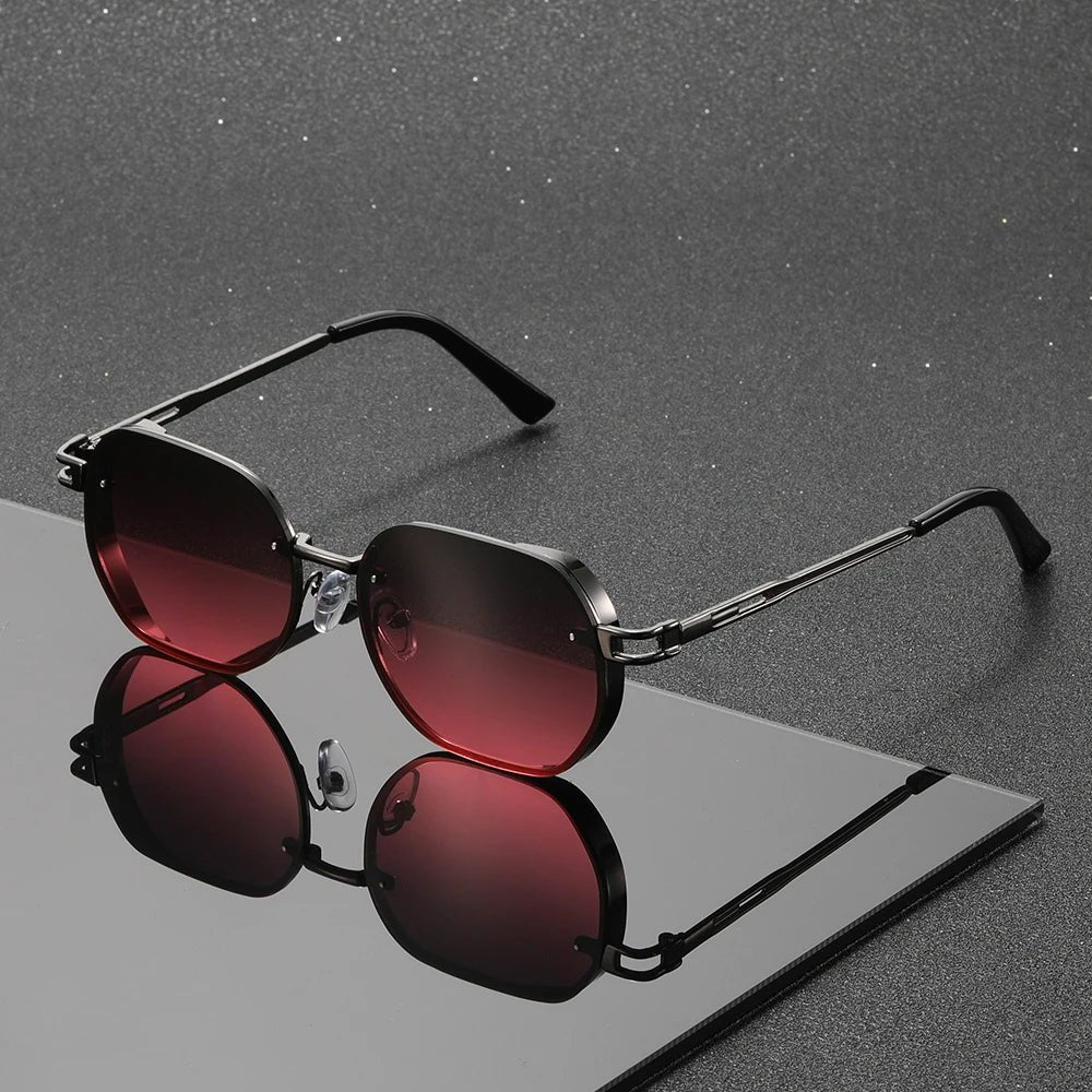 Gafas de sol Unisex de Aleación con Lentes Degradados - Mavetta