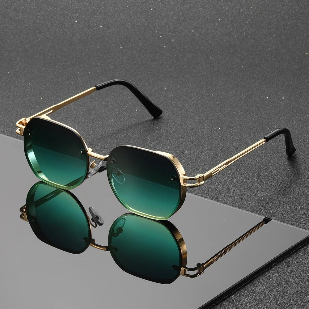 Gafas de sol Unisex de Aleación con Lentes Degradados