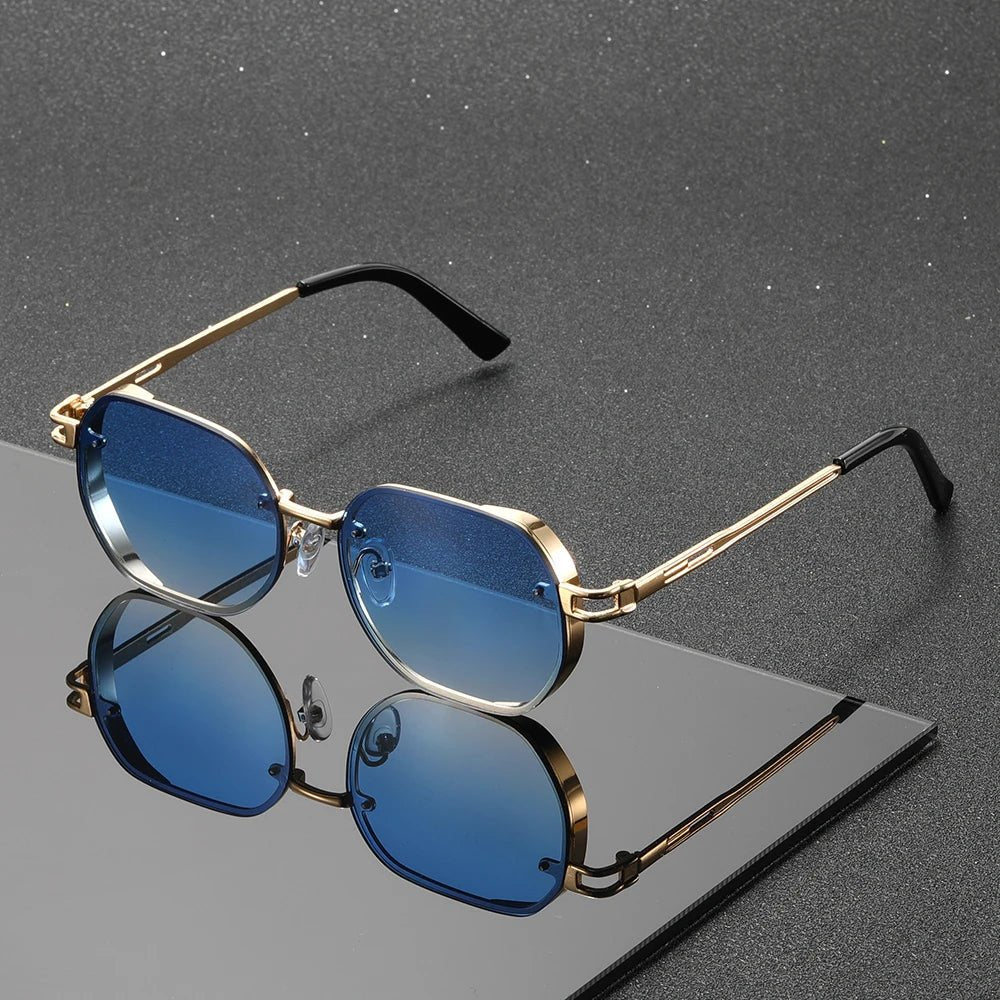 Gafas de sol Unisex de Aleación con Lentes Degradados