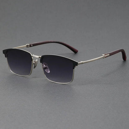Gafas de sol Unisex polarizadas estilo browline con protección UV400
