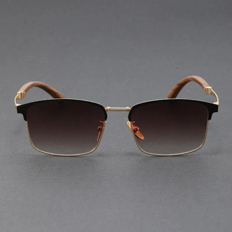 Gafas de sol Unisex polarizadas estilo browline con protección UV400
