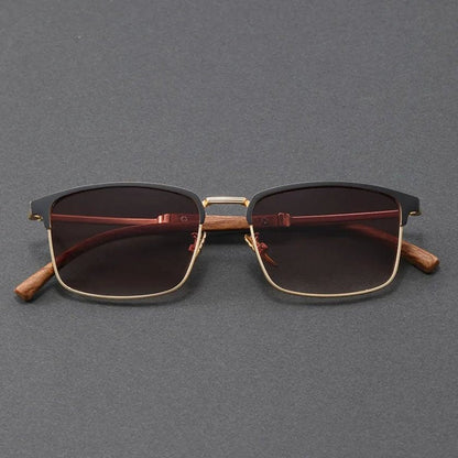 Gafas de sol Unisex polarizadas estilo browline con protección UV400