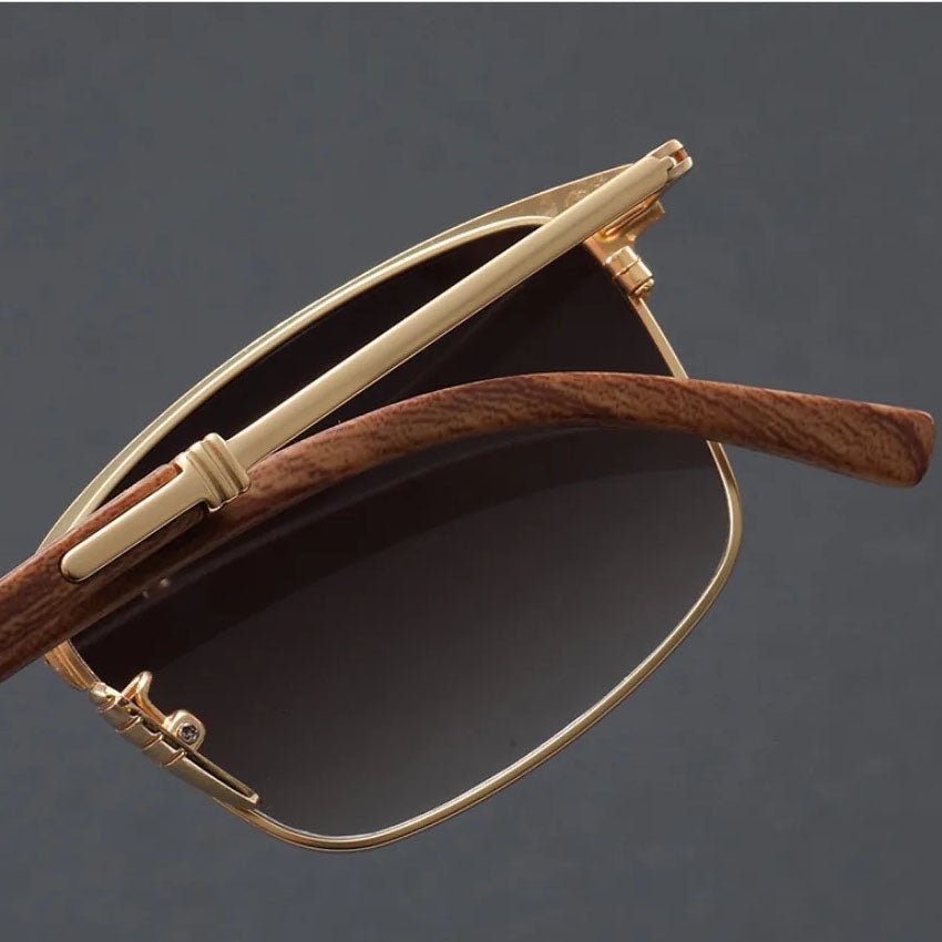 Gafas de sol Unisex polarizadas estilo browline con protección UV400