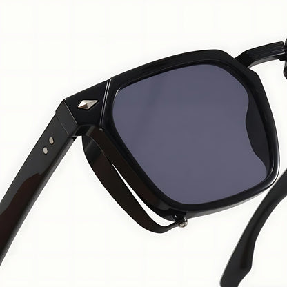 Gafas de sol Unisex Montura Cuadrada Transparente Protección UV400