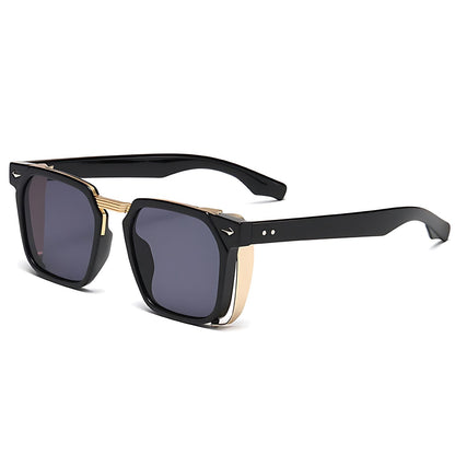 Gafas de sol Unisex Montura Cuadrada Transparente Protección UV400