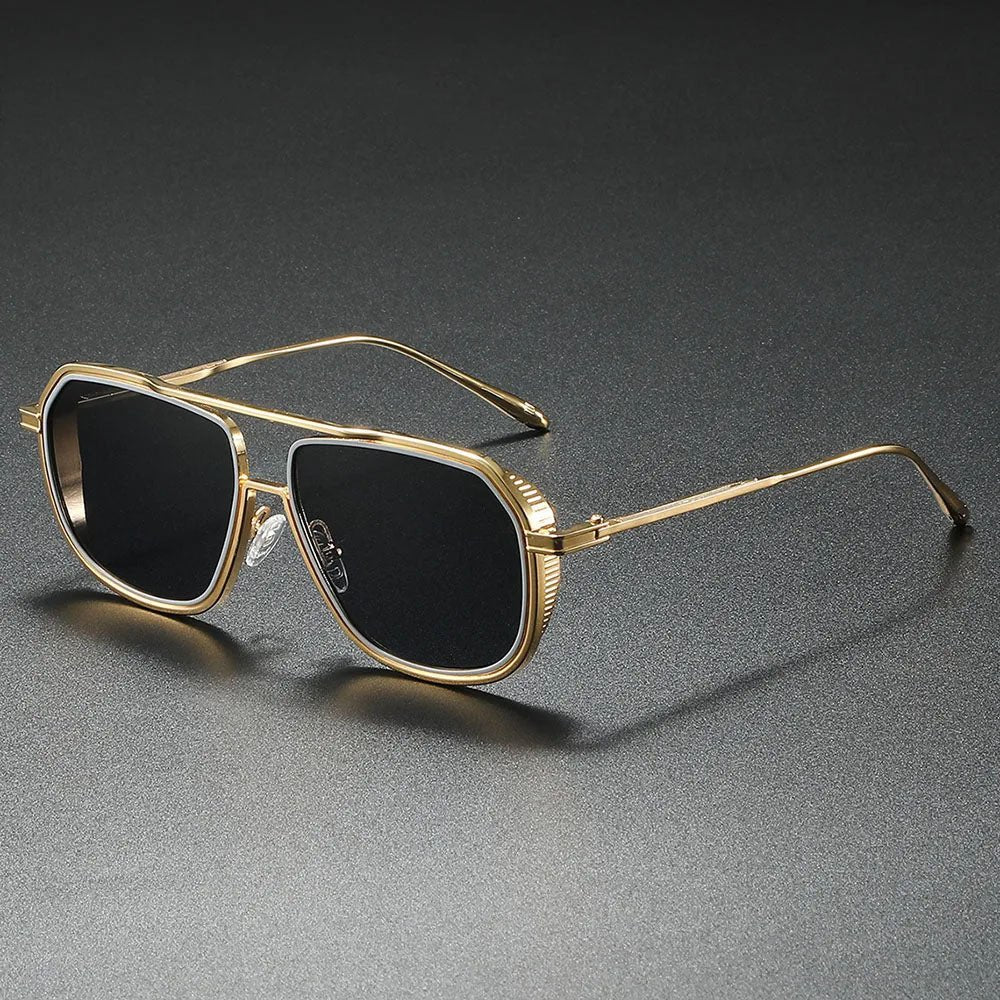 Gafas de sol Unisex Montura metálica Estilo aviador Lentes degradados - Mavetta