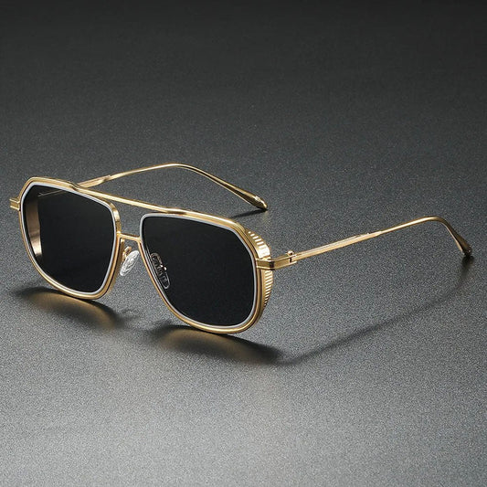 Gafas de sol Unisex Montura metálica Estilo aviador Lentes degradados - Mavetta