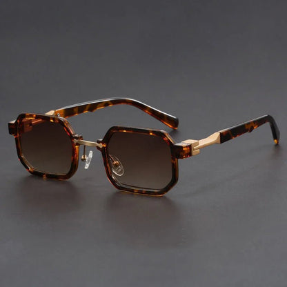 Gafas de sol Unisex Montura Octogonal Mate Protección UV