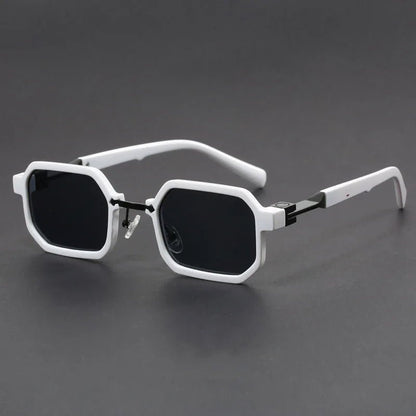 Gafas de sol Unisex Montura Octogonal Mate Protección UV