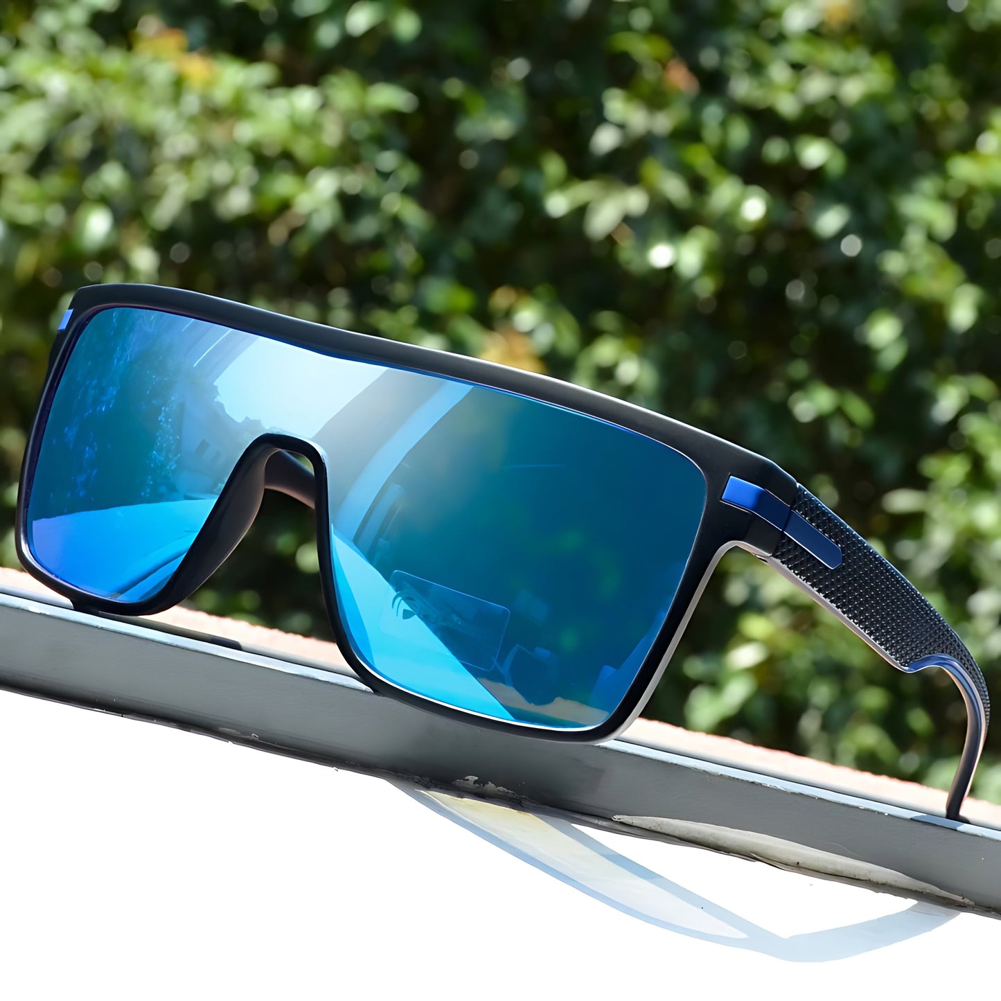 Gafas de sol Unisex Cuadradas Ligeras con Lentes Polarizadas UV400
