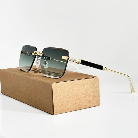 Gafas de sol unisex montura cuadrada lentes degradados protección - Mavetta