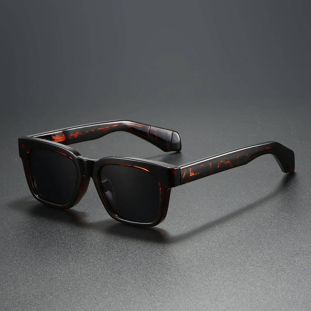 Gafas de sol unisex montura gruesa cuadrada polarizadas