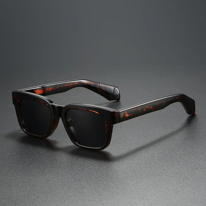 Gafas de sol unisex montura gruesa cuadrada polarizadas