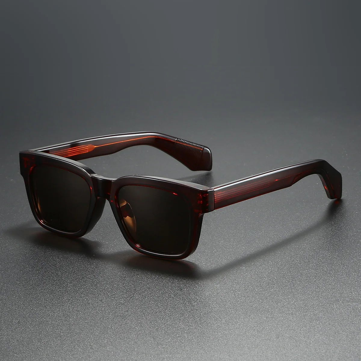 Gafas de sol unisex montura gruesa cuadrada polarizadas