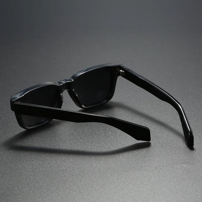 Gafas de sol unisex montura gruesa cuadrada polarizadas