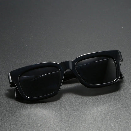 Gafas de sol unisex montura gruesa cuadrada polarizadas
