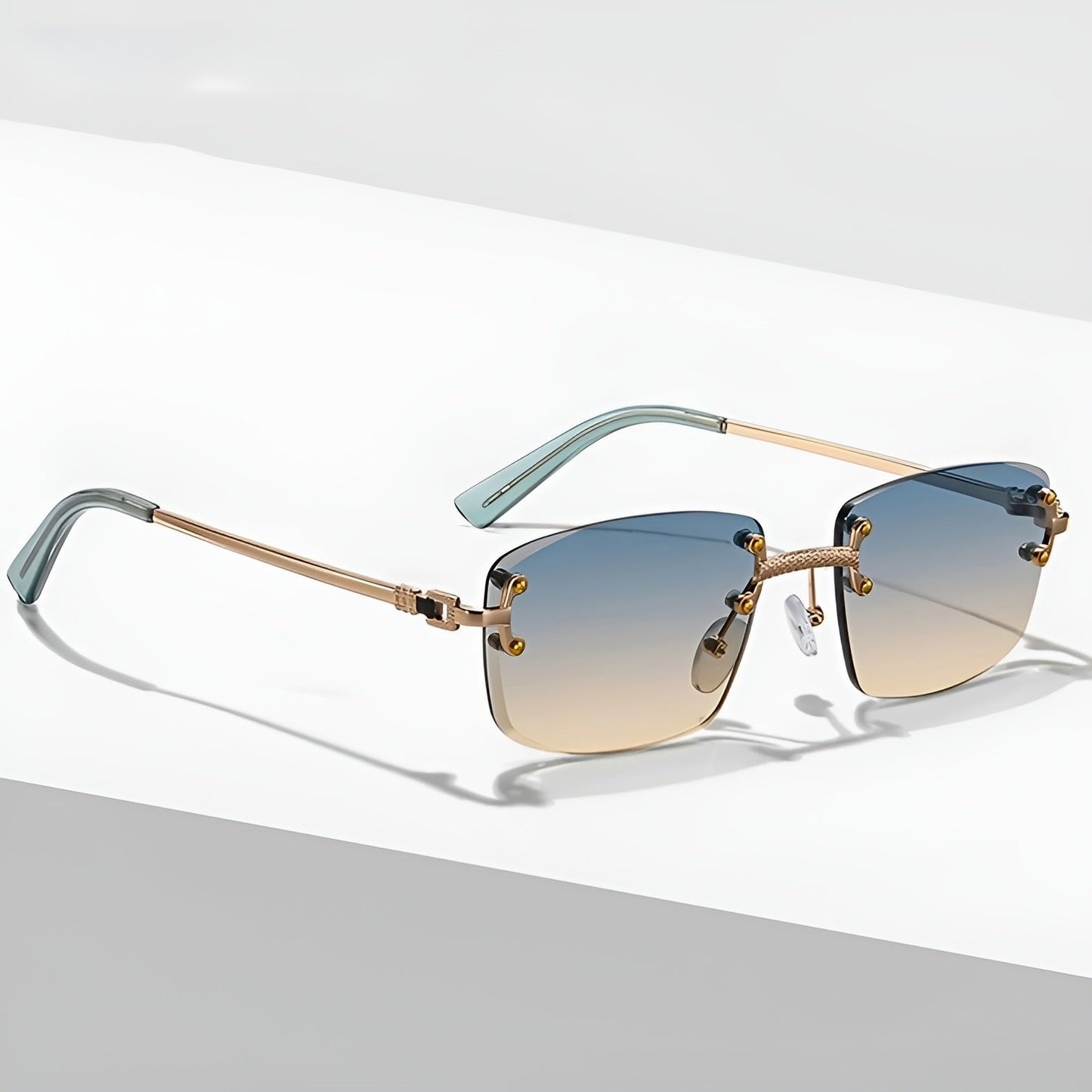 Gafas de sol Unisex varillas metálicas lentes degradados UV400 - Mavetta