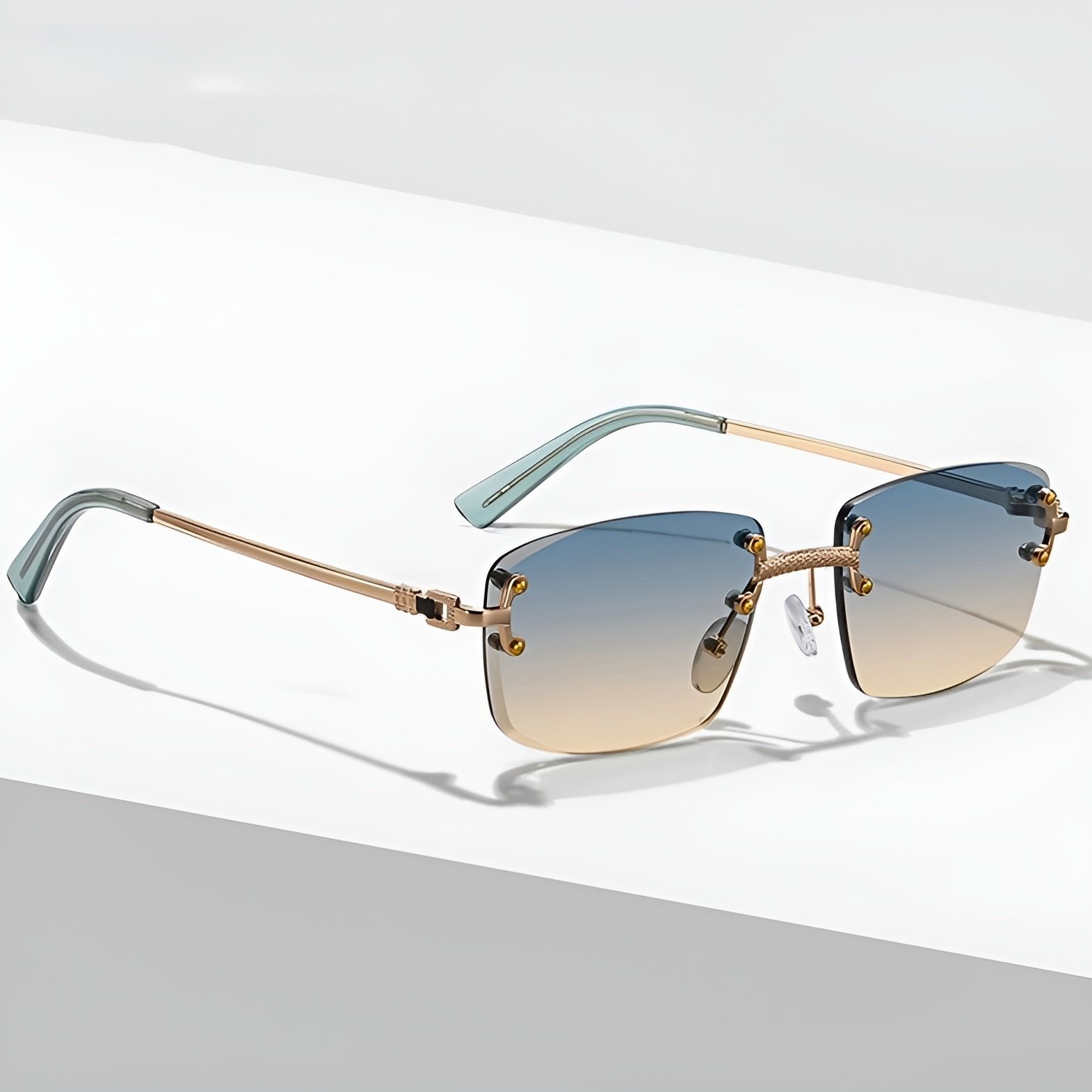 Gafas de sol Unisex varillas metálicas lentes degradados UV400 - Mavetta