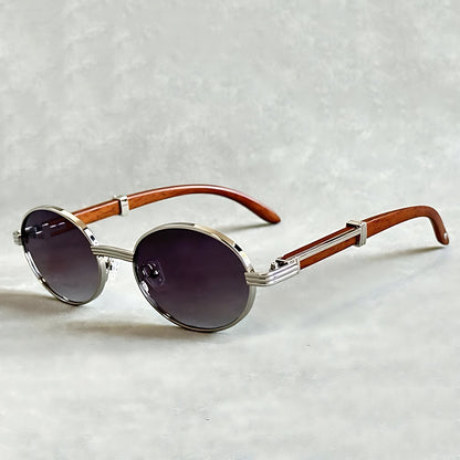 Gafas de sol Unisex Montura Redonda Protección UV400
