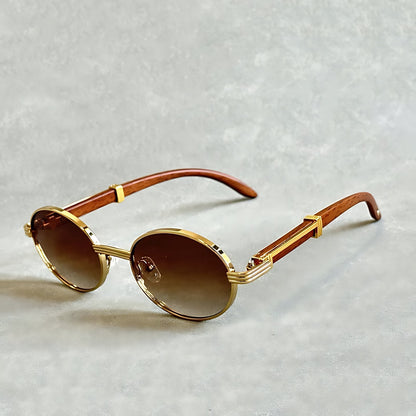 Gafas de sol Unisex Montura Redonda Protección UV400