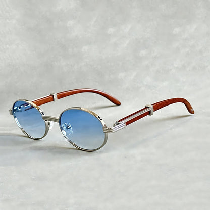Gafas de sol Unisex Montura Redonda Protección UV400