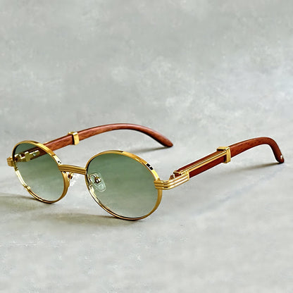 Gafas de sol Unisex Montura Redonda Protección UV400